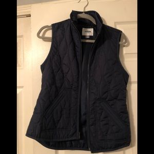 Navy blue vest